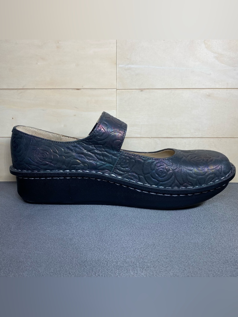 Alegria Paloma Mary Jane Multicolor Women's Size 10 Shoes EU40 Leather - Picture 3 of 11